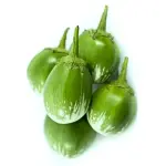 Sobuj Gol Begun (Round Brinjals Green) – 500 gm