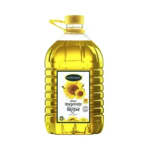 Ecorganic Fortified Sunflower Oil Pet – 5 ltr